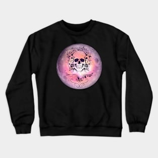 Skull Moon Crewneck Sweatshirt